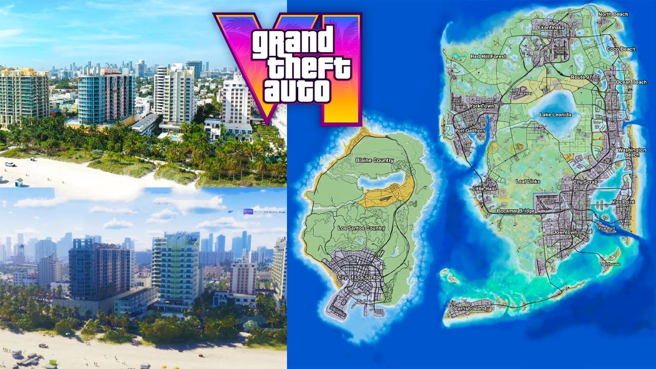 GTA 6 Maps